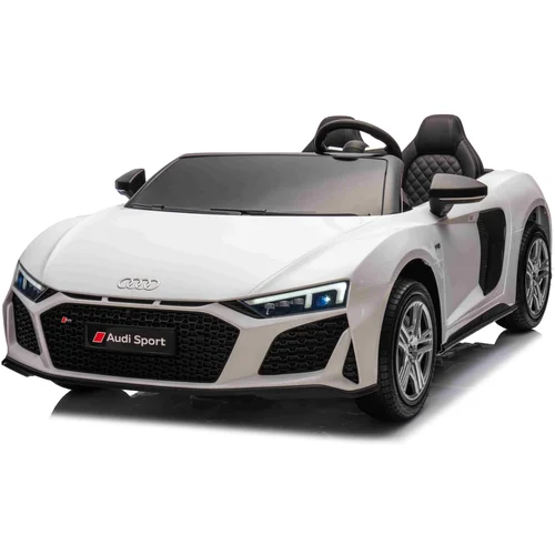  Licencirani auto na akumulator Audi R8 Spyder LIFT - dvosjed - bijeli