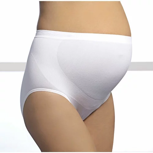 Carriwell spodnje hlače nosečniške podporne spodnjice - bele, M white