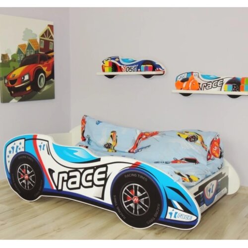 Golden Krevet za decu Formula 1 Race Car, 160x80 Cene