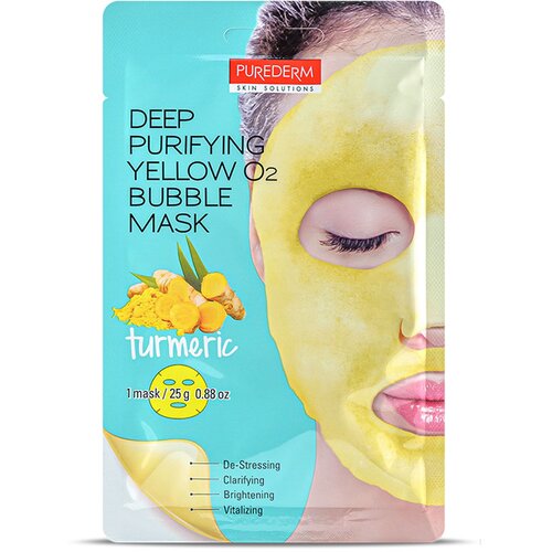 Purederm penušava maska za lice kurkuma 23gr Cene