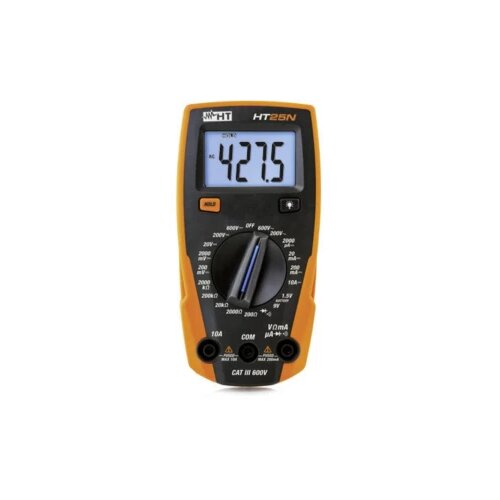 HT Instruments HT25N Ručni multimetar digitalni CAT III 600 V Zaslon (brojevi): 2000 Cijene