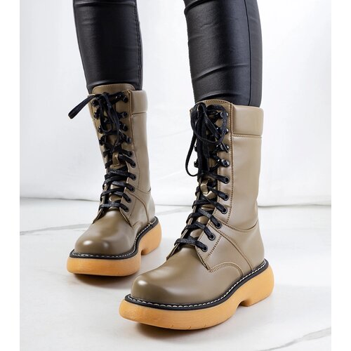 Gemre Green combat boots Redel Slike