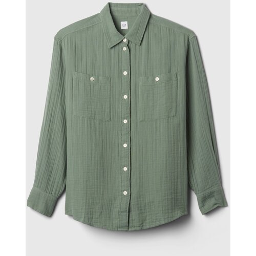 GAP Oversize Muslin Shirt - Women Cene