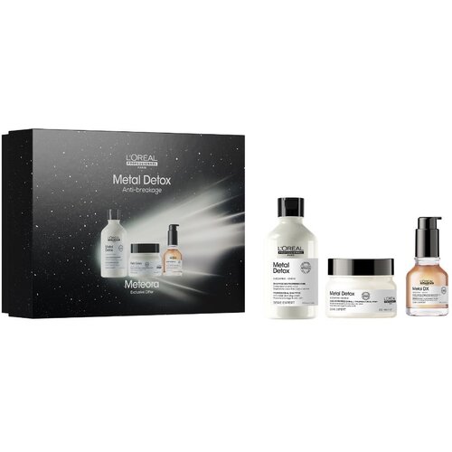 L&amp;acute;Or&amp;eacute;al Paris L&amp;#039;Oreal Professionnel Serie Expert Metal Detox Trio Blagdanski set Slike