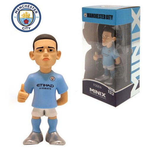 Minix Minik Figure Man.Citi Foden, Blue Cene