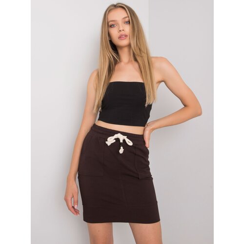 FANCY Skirt-FA-SD-6205.76P-dark brown Cijene