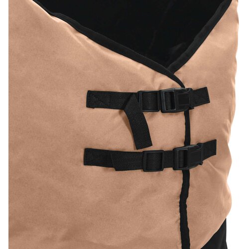  Pokrivač za konje Boja cappuccina 125 cm Poliester Slike