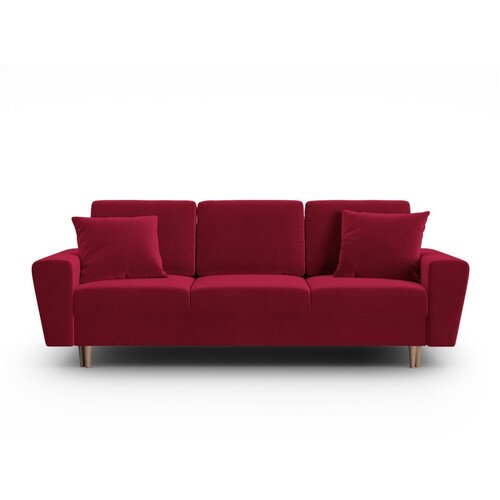 Cosmopolitan Design Crvena bar&amp;scaron;unasti sklopiva/s prostorom za odlaganje sofa 235 cm Kyoto &amp;ndash; Slike