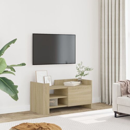  The Living Store TV omarica sonoma hrast 80x35x40 cm inženirski les - TV Omarica, (21508302) Cene