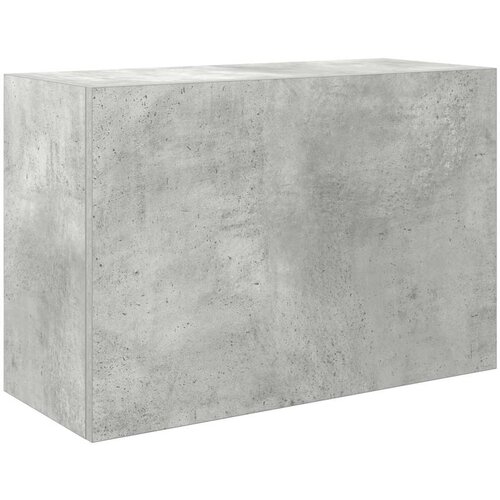 Maison Chic Kopalni&amp;scaron;ka stenska omarica - Kopalni&amp;scaron;ke omarica betonsko siv 60x25x40 cm inž. les iu627, (22064001) Slike
