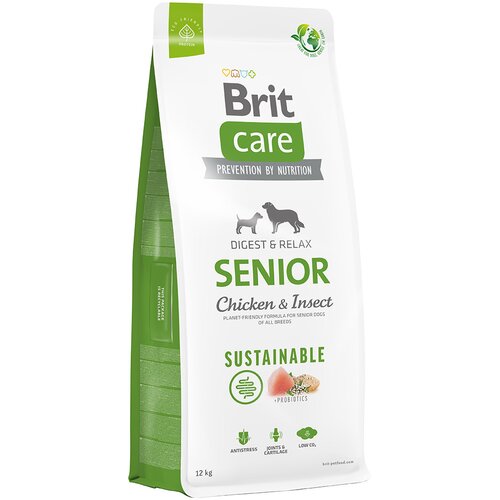 Brit Care Dog Sustainable Senior piščanec & insekti - Varčno pakiranje: 2 x 12 kg Cene
