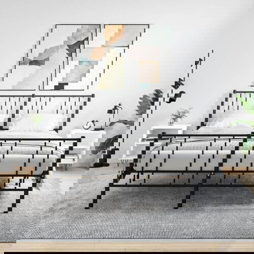 VidaXL Noćni ormarići 2 kom bijeli 40 x 30 x 50 cm konstruirano drvo Slike