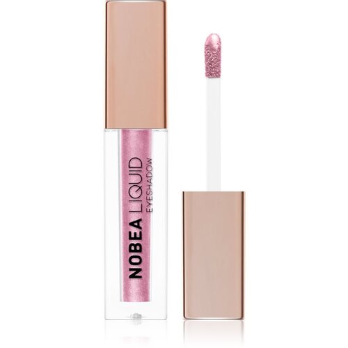 NOBEA Metal Liquid Eyeshadow tekoče senčilo za oči odtenek Rosegold #E02 4 ml Cene