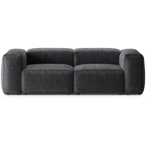 Cosmopolitan Design Tamno siva sofa od samta 224 cm Bergano – Cijene