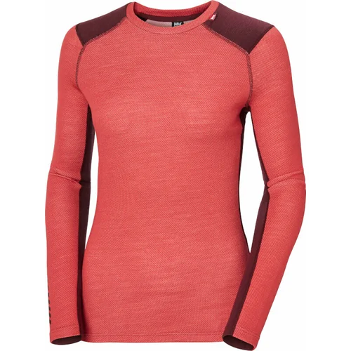 Helly Hansen Women's Lifa Merino Midweight Crew Base Layer Poppy Red L Termo donje rublje