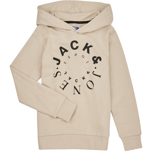 Jack &amp;amp; Jones Puloverji JJWARRIOR SWEAT HOOD Bela Slike