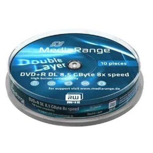 Mediarange Double Layer 8.5GB DVD+R DL 8X MR466 1/10 Cene