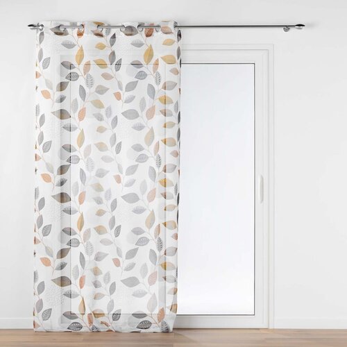 Douceur d intérieur Bijela prozirna zavjesa 140x280 cm Vahine – Cijene