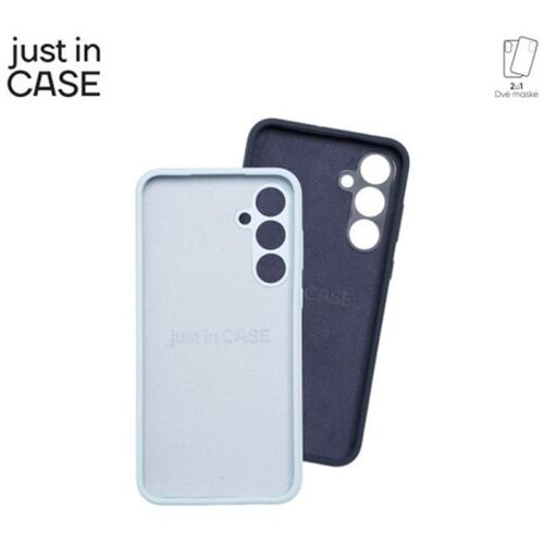 Just In Case Paket maski za telefon Samsung 2u1 Galaxy A55 PLAVI Cene