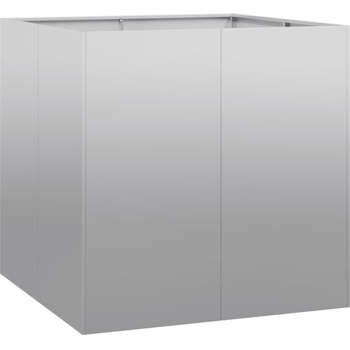 Maison Chic Cvetlični Lonec - Cvetlično korito 80x80x80 cm Pocinkano jeklo, (21788656) Cene