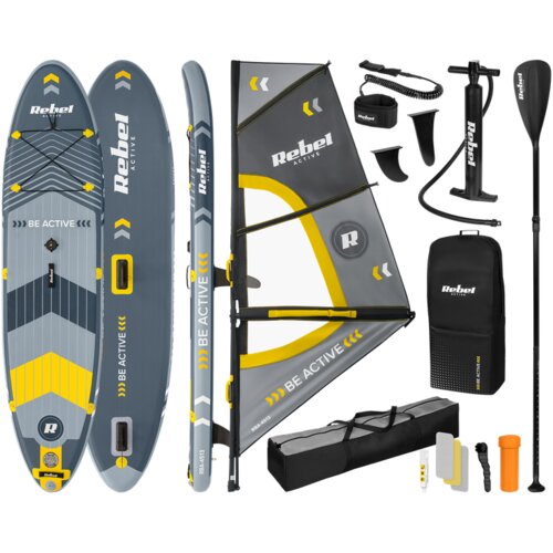 Rebel ACTIVE SUP daska, za jedrenje na dasci, na napuhavanje, set, 305x76x15 Slike