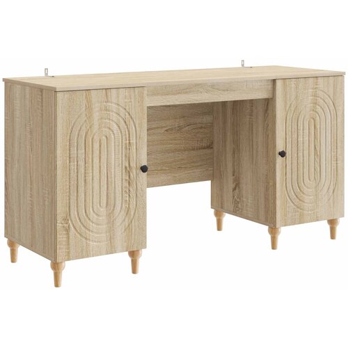  Stol s policom Sonoma 142,5 x 50 x 75 cm Konstruirano drvo Cene