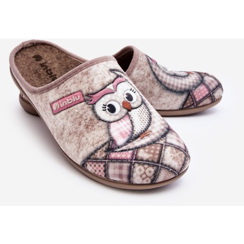 Kesi Owl Inblu Home Shoes Beige Slike