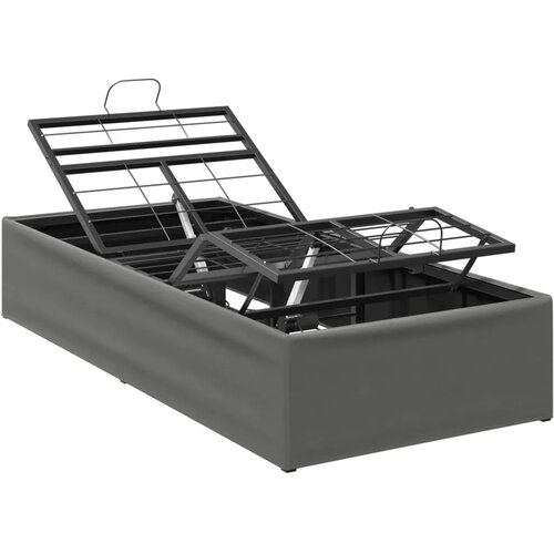  Električni podesivi okvir kreveta Tamnosiva 200 x 70 x 33 5 cm - Tamnosiva 70 x 200 cm Slike