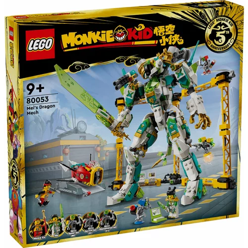 Lego Monkie Kid™ 80053 Meijin zmajski robotski oklep