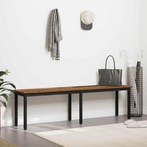  Klupa Staro drvo 160 x 35 x 45 cm Konstruirano drvo Slike
