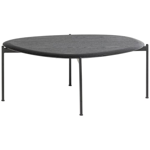 WOOOD Črna klubska mizica 67x92 cm Kota &ndash; Cene