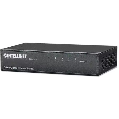Intellinet 5-Port Gbt Switch metal case Cene
