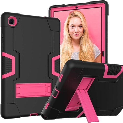 JTech Ohi&scaron;je za iPad Pro 12,9" s stojalom in držalom za pisalo Črno-rožnato, (22025937) Cene