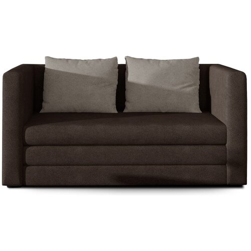 ELTAP Smeđa sklopiva sofa od &amp;scaron;enila 132 cm Neva &amp;ndash; Slike