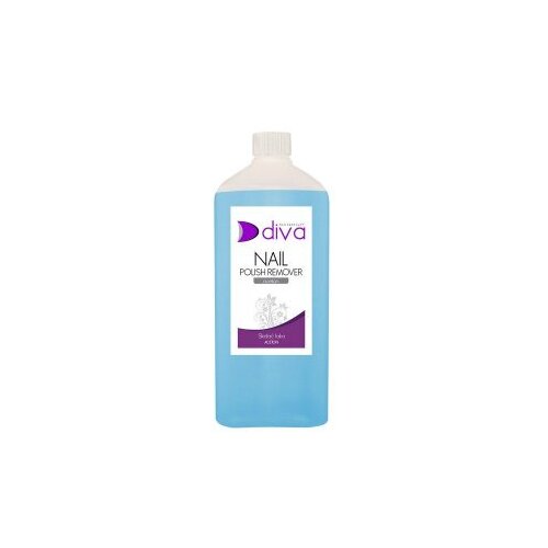 Sredstvo za uklanjanje laka za nokte Diva 1000 ml &amp;ndash; Aceton Slike