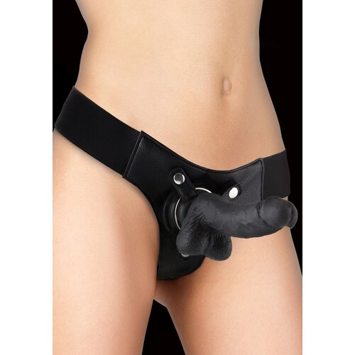 Ouch! Realistic 7 Inch Strap-On Black Cijene