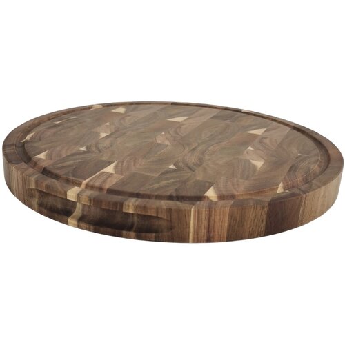 Grill King Kitchen End-grain okrugla masivna kuhinjska daska, 35 cm Cijene