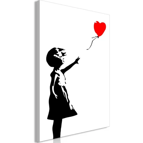  Slika - Little Girl with a Balloon (1 Part) Vertical 40x60