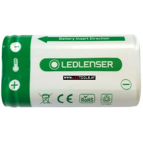 Ledlenser dodatek za svetilke Li-Ion Baterija, Zelena/Bela