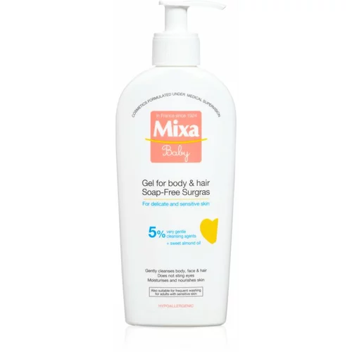 Mixa Baby gel za tuširanje i šampon 2 u 1 za djecu 250 ml