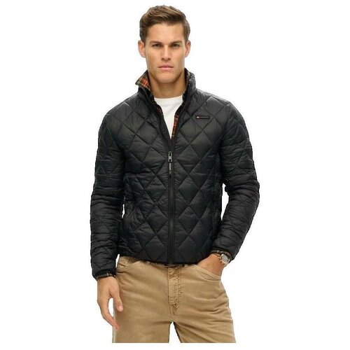 Superdry Puhovke Doudoune Diamond Quilt Fuji Lite Črna Cene