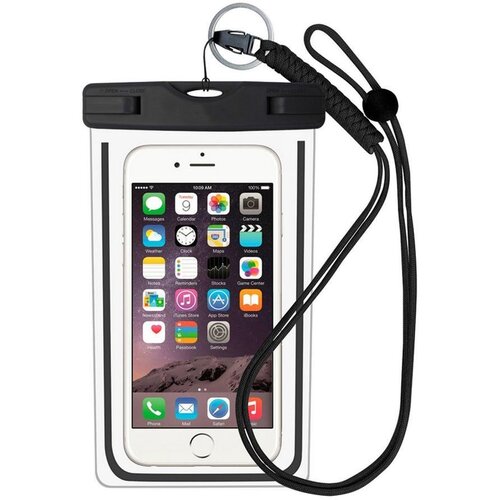 INF Vodoodporna torbica za pametni telefon univerzalna črna 1 paket, (21261919) Slike