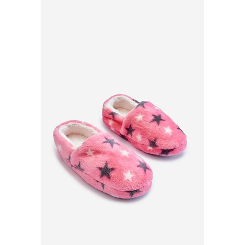 Kesi Children's Insulated Slip-On Slippers In Stars Pink Meyra Slike