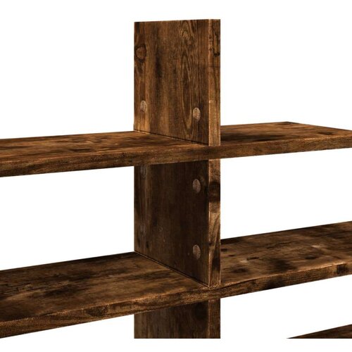 vidaXL Zidna polica boja hrasta 124,5x18x60,5 cm konstruirano drvo Cijene