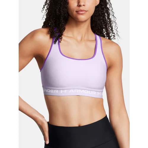 Under Armour Women's bra Crossback Mid Bra-PPL - Women's