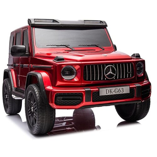 Eurobajk Dečiji auto na akumulator - MERCEDES G63 - 4x4 DVOSED - Crveni Cene