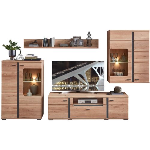 Linea Natura DNEVNI REGAL, barve hrasta, barve jesena Cene