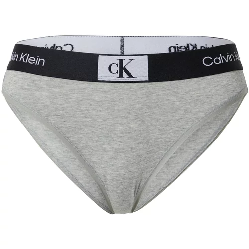 Calvin Klein Underwear Slip siva melange / crna / bijela