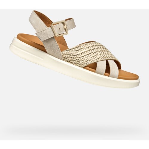 Geox Beige women&amp;#039;s sandals XAN2S - Women&amp;#039;s Slike