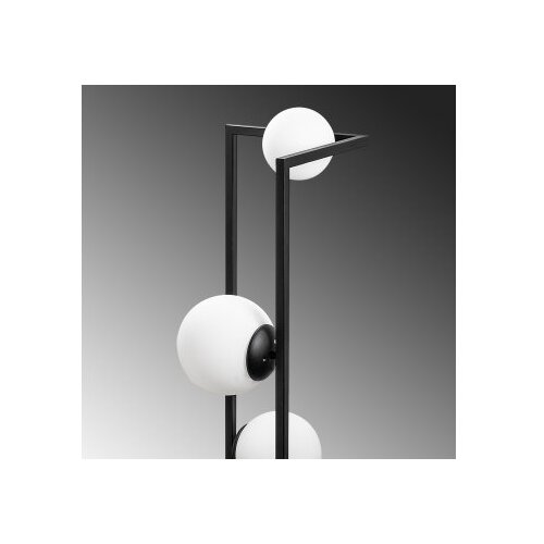 Opviq Podna Lampa Corner 13775, 35 x 35 x 157 cm, 5 S (2xE27 i 3xE14), 250 cm Kabel, Crna Slike